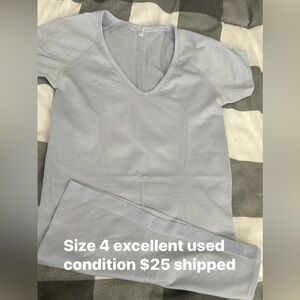 Lululemon swiftly shirt